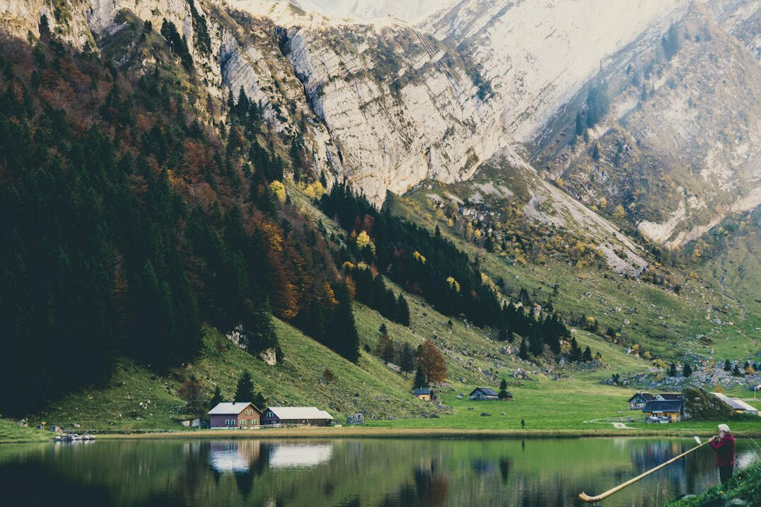 swiss alps landscape