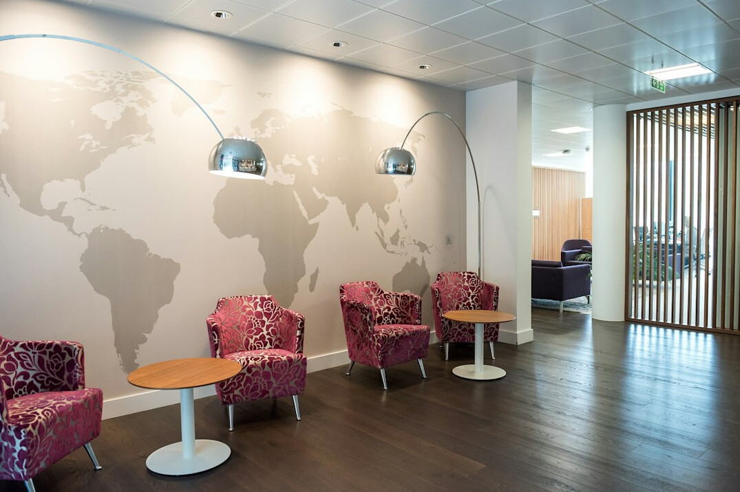 swiss bank interior